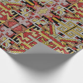 Papier für das Tribal Geschenkpapier (Ecke)