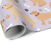 Papier für das Wrapping von Knochen und Klauen Geschenkpapier (Rolleneckpunkt)