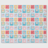 Papier für das Zahnmuster Geschenkpapier (Flach)