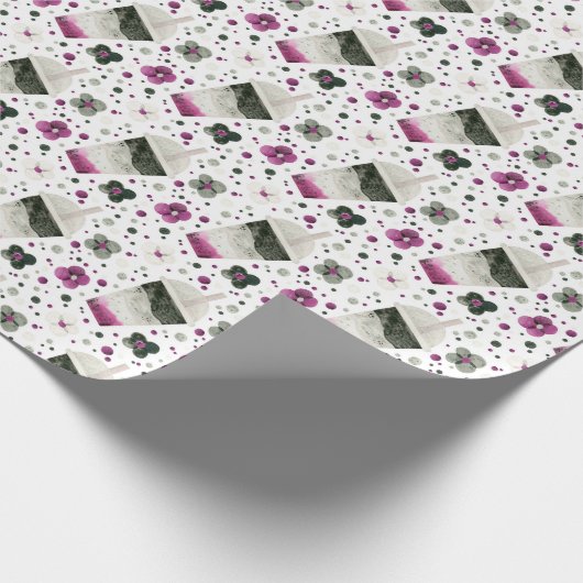 Papier für den asexuellen Stolz Geschenkpapier (Ecke)