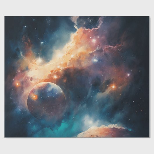 Papier für den Außenraum Geschenkpapier (Flach)