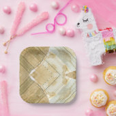 Papier für den Buchhalter des Kaffees Pappteller (Party)