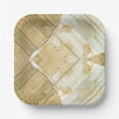 Papier für den Buchhalter des Kaffees Pappteller (Vorderseite)