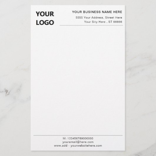 Papier für den Bürobereich mit benutzerdefinierten (Vorderseite)