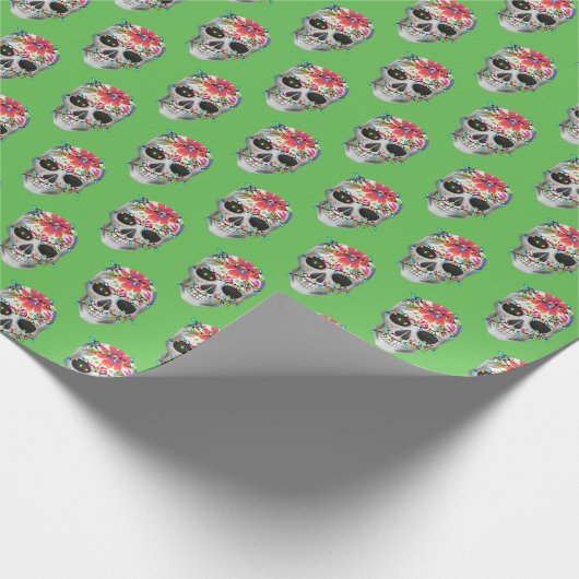 Papier für den Schädel und die Beleuchtung von Zuc Geschenkpapier (Ecke)