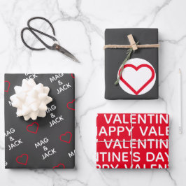 Papier für den Valentinstag