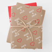 Papier für den Valentinstag (Beispiel)