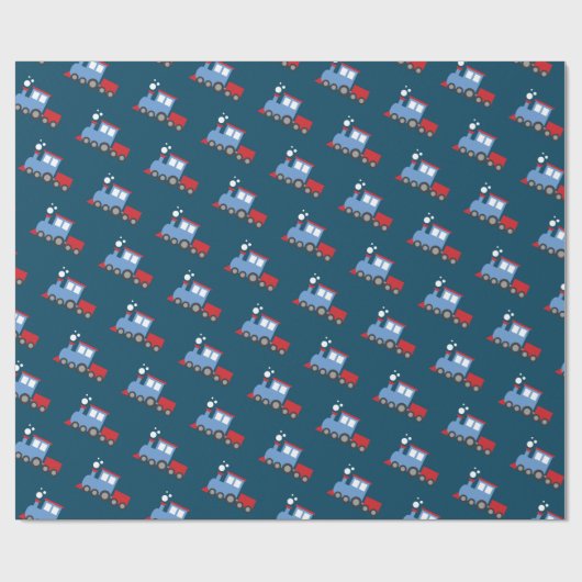 Papier für den Zug Geschenkpapier (Flach)