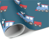 Papier für den Zug Geschenkpapier (Rolleneckpunkt)