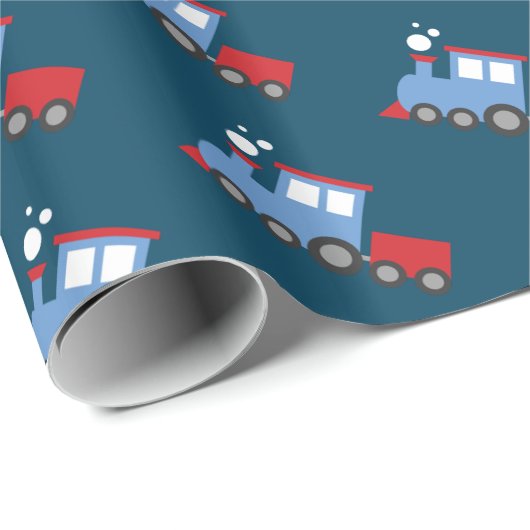 Papier für den Zug Geschenkpapier (Rolleneckpunkt)