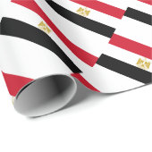 Papier für die ägyptische Flagge Geschenkpapier (Rolleneckpunkt)