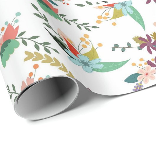 Papier für die Blumendarstellung Geschenkpapier (Rolleneckpunkt)