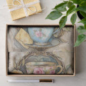 PAPIER FÜR DIE DECOUPAGE-TEEBEREICHE (Geschenk)