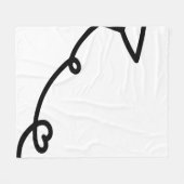 Papier für die Flugzeugreihe Fleecedecke (Vorderseite (Horizontal))