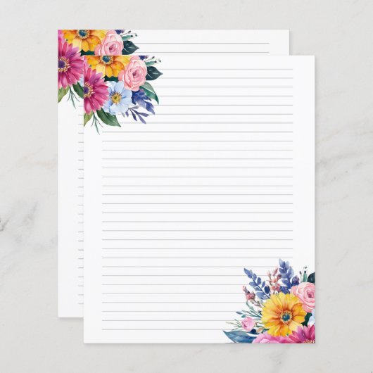 Papier für die Herstellung von geschweißten Blume (Vorne/Hinten)