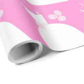 Papier für die Hochzeitskarosse Geschenkpapier (Rolleneckpunkt)