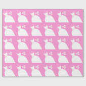 Papier für die Hochzeitskarosse Geschenkpapier (Flach)