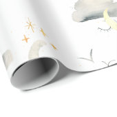 Papier für die nächtliche Himmelfahrt von Mond und Geschenkpapier (Rolleneckpunkt)