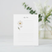 Papier für die Schreibtischverkleidung der Blume (Stehend Vorderseite)