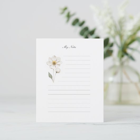 Papier für die Schreibtischverkleidung der Blume (Stehend Vorderseite)