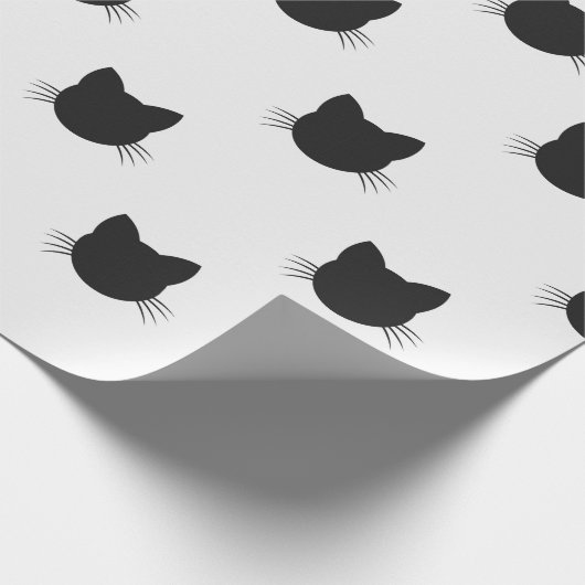 Papier für die schwarze Konstruktion Geschenkpapier (Ecke)