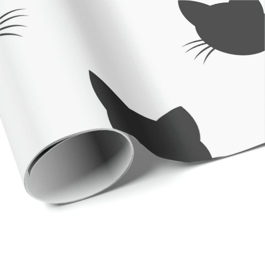 Papier für die schwarze Konstruktion Geschenkpapier (Rolleneckpunkt)