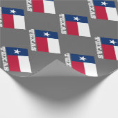 Papier für die texanische Flagge | Texas-Alleinsta Geschenkpapier (Ecke)