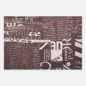 Papier für die Textsammlung oder Papier für die En (Vorderseite 3)