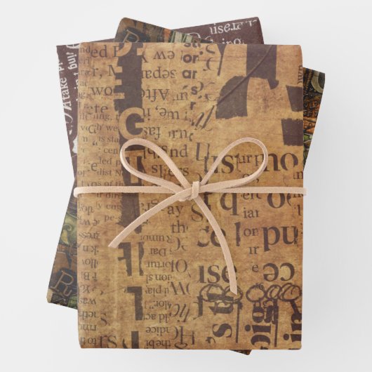 Papier für die Textsammlung oder Papier für die En (Beispiel)