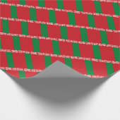 Papier für die Umhüllung der belarussischen Flagge Geschenkpapier (Ecke)