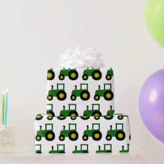 Papier für die Umhüllung des grünen Zuges Geschenkpapier