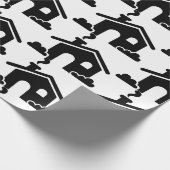 Papier für die Umhüllung Geschenkpapier (Ecke)