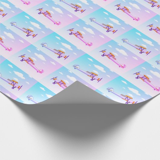 Papier für die Umhüllung von Luftfahrzeugen Geschenkpapier (Ecke)