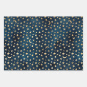 Papier für die Umhüllung von Moon Sun und Stars (Vorderseite 2)