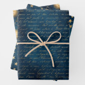 Papier für die Umhüllung von Moon Sun und Stars (Beispiel)