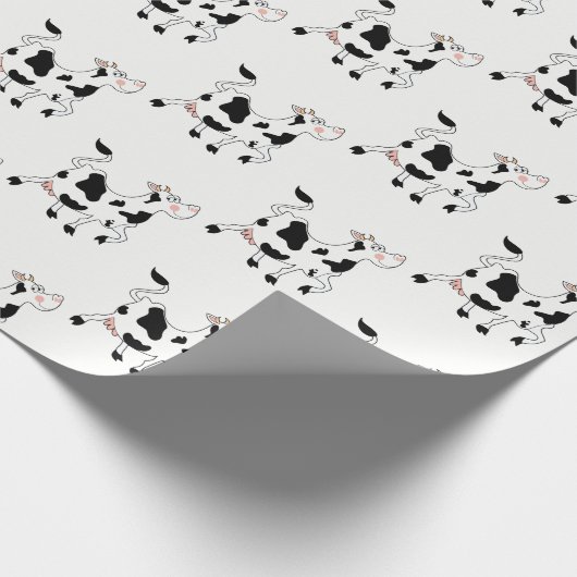 Papier für die Umhüllung von Schwarzweiß und Weiß Geschenkpapier (Ecke)