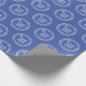 Papier für die Verpackung von Freimaurermarken Geschenkpapier (Ecke)