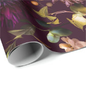 Papier für dunkle und moody-Brautpartys Geschenkpapier (Rolleneckpunkt)