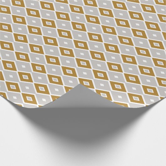 Papier für Gold-, Silber- und Weißdiamanten Geschenkpapier (Ecke)