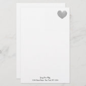 Papier für kundenspezifische Zwecke mit silberfarb (Vorne/Hinten)