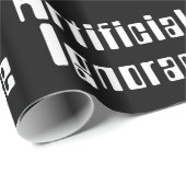 Papier für künstliche Ignoranz Geschenkpapier (Rolleneckpunkt)