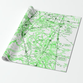 Papier für Luftcharts Geschenkpapier