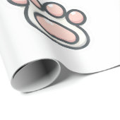 Papier für Paw Geschenkpapier (Rolleneckpunkt)