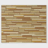 Papier für rustikale Fliesen Geschenkpapier (Flach)