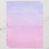 Papier für Sonnenuntergang (Vorne/Hinten)