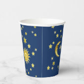 Papier für Sun-, Mond- und Sternenaufnahmen Pappbecher (Rechts)