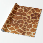 Papier für Tierausdruck Giraffe Geschenkpapier (Ungerollt)