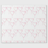 Papier für Verpackungsgeschenke zum Valentinstag Geschenkpapier (Flach)