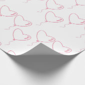 Papier für Verpackungsgeschenke zum Valentinstag Geschenkpapier (Ecke)