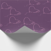 Papier für Verpackungsgeschenke zum Valentinstag Geschenkpapier (Ecke)